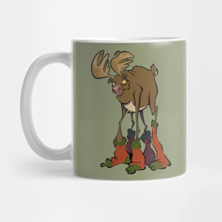 Sock Reindeer Mug